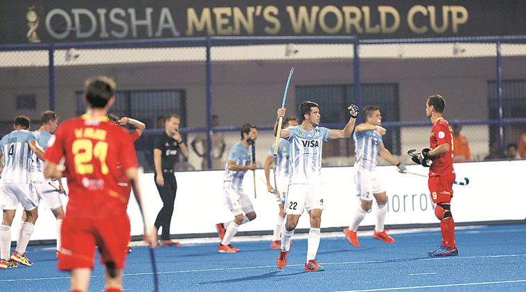 hockey, hockey world cup 2018, argentina vs spain hockey world cup, argentina vs spain hockey score