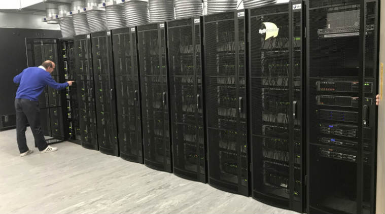 SpiNNaker supercomputer, brain like supercomputer, University of Manchester, neuromorphic computing, biological neurons, synaptic response, neuroscientists, real-time processing, supercomputer calculations, brain modelling 