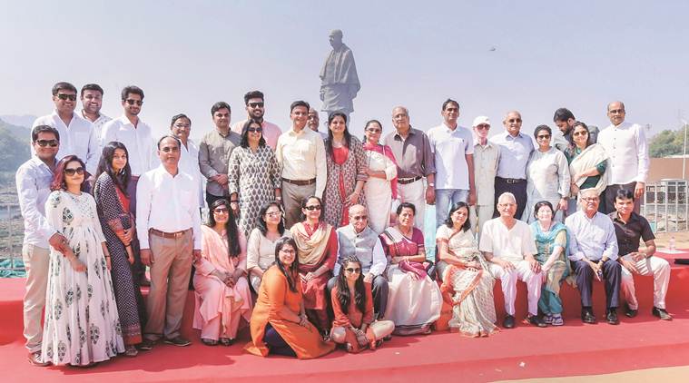 statue of unity, statue of unity inauguration, Narendra Modi, statue of unity in gujarat, statue of unity location, statue of unity height, statue of unity cost, statue of unity images, sardar patel statue, sardar vallabhai patel statue, Indian express