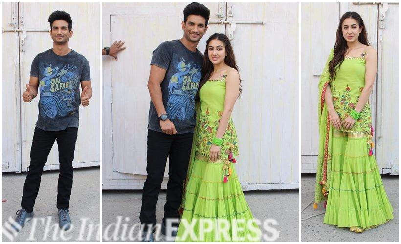Sushant Singh Rajput and Sara Ali Khan