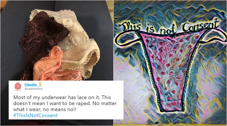 Women Tweet Pics Of Underwear After Teen's Thong Used As Evidence