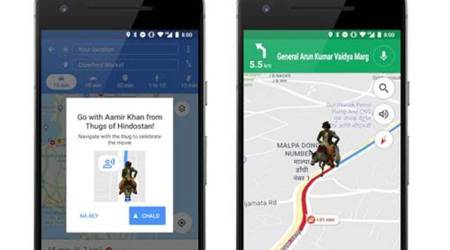 thugs of hindostan Google Maps