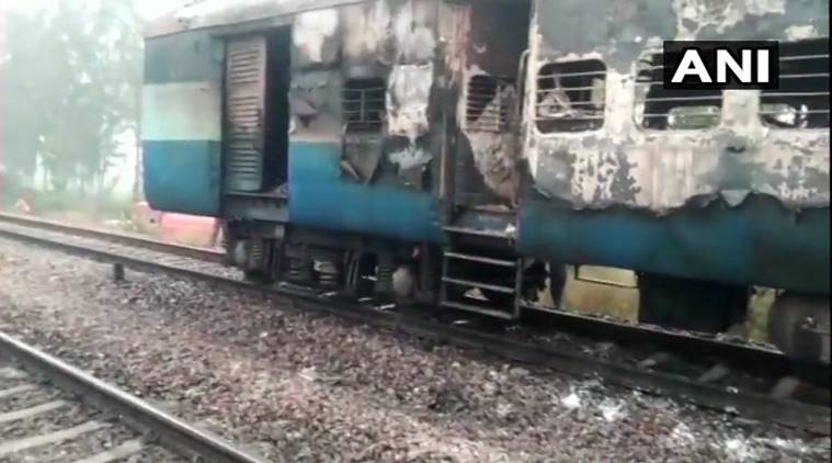 Passengers evacuated after fire breaks out in Kalka-Horwah train, no casualties