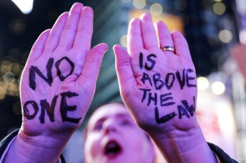 Donald Trump, Robert mueller, Jeff sessions, Matthew whitaker, russia probe, us protest, russian influence, 2016 us presidential election, presidential election campaign, protest across us, global news, world news, indian express