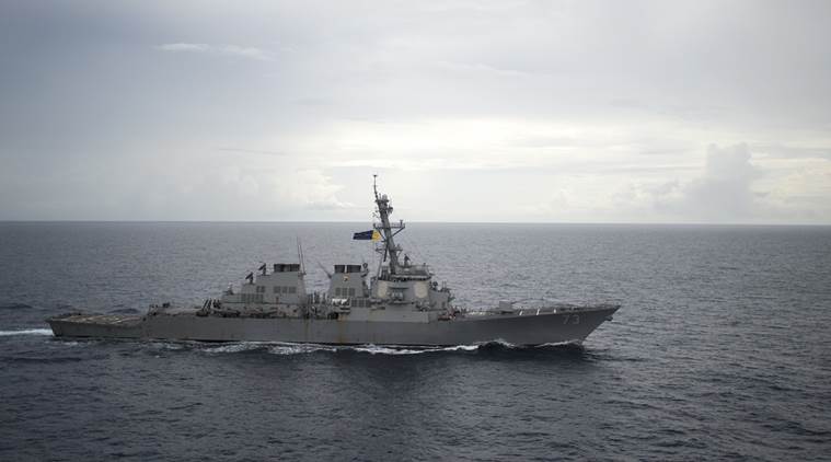 the Decatur, an American destroyer