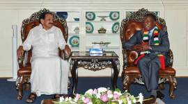 Vice President Venkaiah Naidu in Zimbabwe no alt set