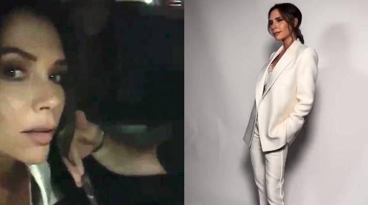 victoria beckham, ken paves, people's choice awards fashion icon, last minute haircut, victoria beckham haircut ken paves car peoples choice award 2018, indian express, indian express news