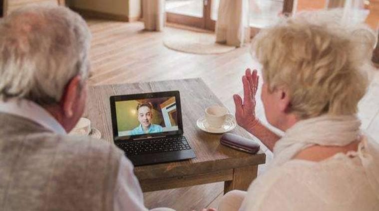 Video Chats Can Fight Depression In Older Adults Lifestyle News The Indian Express