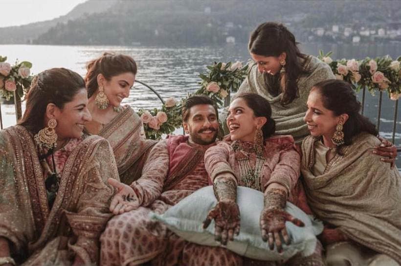 deepika ranveer family photos from mehendi ceremony