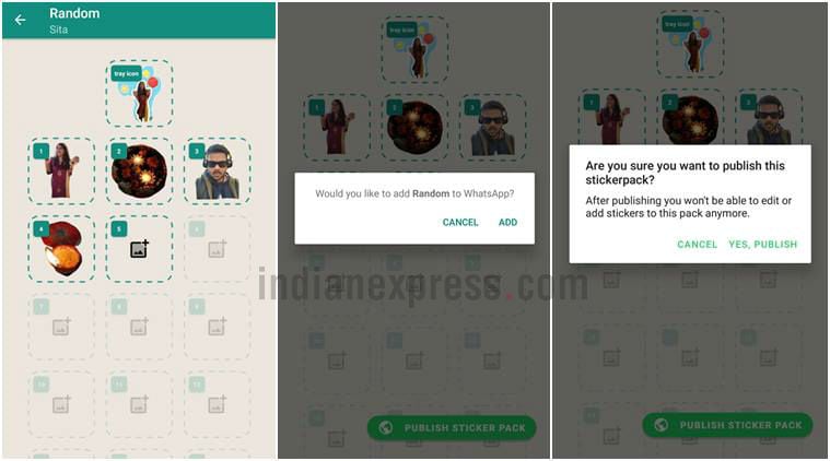 WhatsApp stickers Now create and send your own custom 
