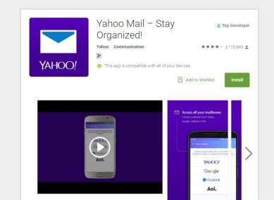 Yahoo Mail – Organized Email::Appstore for Android