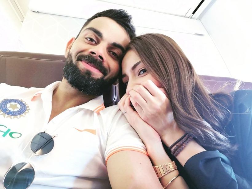 anushka sharma with virat kohli