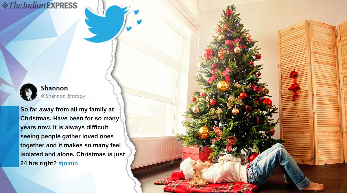 Lonely And Sad On Christmas Joinin In This Heartwarming Twitter Conversation Trending News The Indian Express