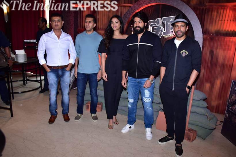 Kannada film KGF's Hindi trailer launch