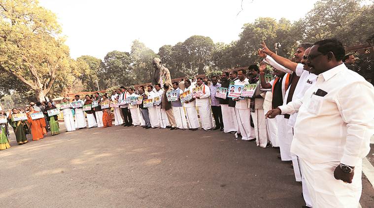parliament winter session, rajya sabha, rafale deal, Cauvery issue, Rajya sabha adjourned, indian express news