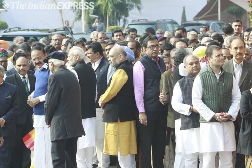 Political leaders pay homage to martyrs of 2001 Parliament attack