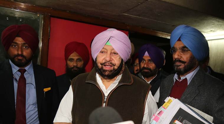 Amarinder Singh, Punjab Chief Minister, Congress, Akanksha Rally, Rahul Gandhi, AICC, India news, Indian Express