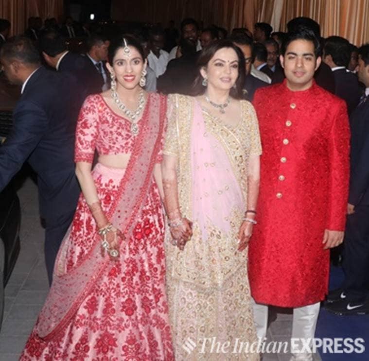 isha ambani, valentino, nita ambani, ambani, ambani wedding, isha ambani wedding, isha ambani wedding date, isha ambani marriage, isha ambani and anand piramal, isha ambani and anand piramal wedding, isha ambani and anand piramal marriage, isha ambani and anand piramal wedding date, anand piramal, anand piramal wedding, isha ambani fiance, isha ambani and anand piramal wedding date, isha ambani and anand piramal wedding venue, mukesh ambani, abu jani sandeep khosla, celeb fashion, indian express, indian express news