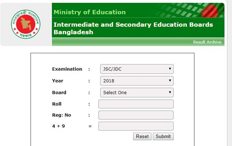 Bangladesh JSC, JDC results 2018, Bangladesh JSC results 2018, Bangladesh JDC results 2018