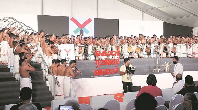 Kochi-Muziris Biennale, fourth edition of the Kochi-Muziris Biennale, Biennale, Anita Dube, textile artist Priya Ravish Mehra, Indian Express