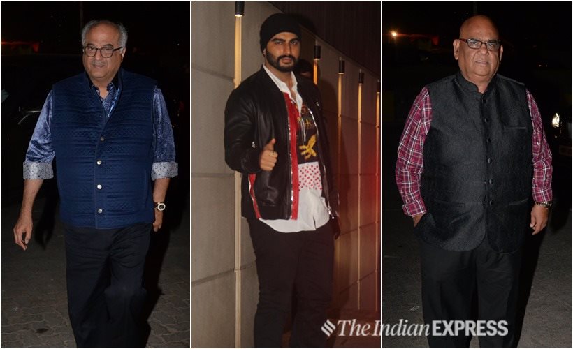 anil kapoor birthday arjun boney kapoor