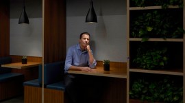 Scott Stuber, the head of the movie division at Netflix, at the company's offices in Los Angeles, Dec. 6, 2018. “Roma” is just the start of Stuber’s cinematic onslaught, one that is forcing traditional studios and multiplex chains to confront a panic-inducing question: Will the streaming company that prompted many people to cut the cable cord now cause people to stop going to theaters? (Philip Cheung/The New York Times)