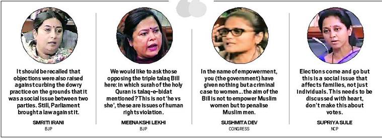 triple talaq bill, lok sabha triple talaq bill, muslims triple talaq bill, bjp triple talaq, govt triple talaq, what is triple talaq, parliament winter session, india news, latest news, indian express