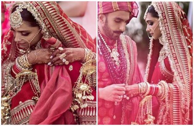 Deepika Padukone, Meghan Markle, Priyanka Chopra, Princess Eugenie, Kit Harrington, Rosie Leslie, Nick Jonas, Prince Harry, Ranveer Singh, brides of 2018, beautiful brides of 2018, celeb fashion, ralph lauren, givenchy, sabyasachi mukherjee, isha ambani, nita ambani, anand piramal, angadi galleria, ellie saab, peter pilloto, indian express, indian express news