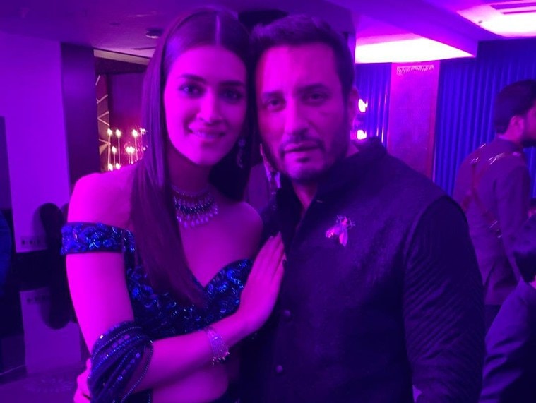 kriti sanon with homi adjania