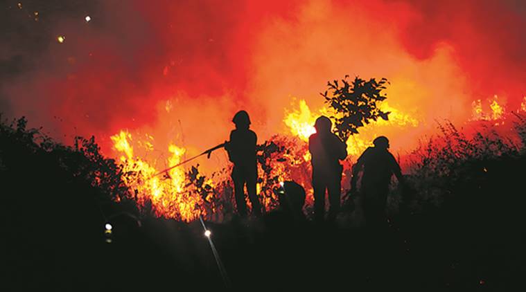 Fire in Mumbai hospital, Fire in Mumbai hospital, Fire in ESIC hospital, ESIC hospital fire, fire at employees state corporation hospital, Mumbai fire, fire in Mumbai, R N Cooper Hospital, Mumbai News, Indian Express