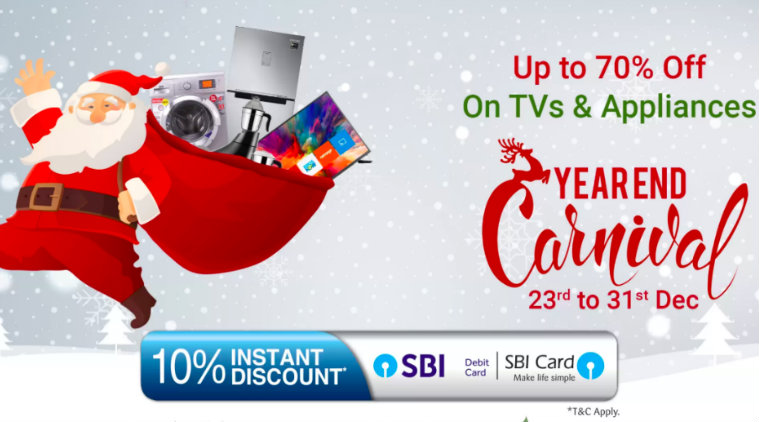 Flipkart ‘Year End Carnival’ sale 2018 Top deals and offers on TVs