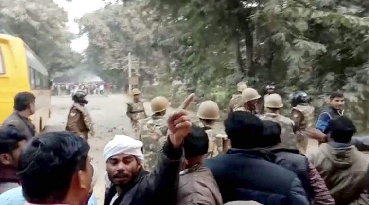 UP police files FIR against 32 after cop killed in Ghazipur mob violence