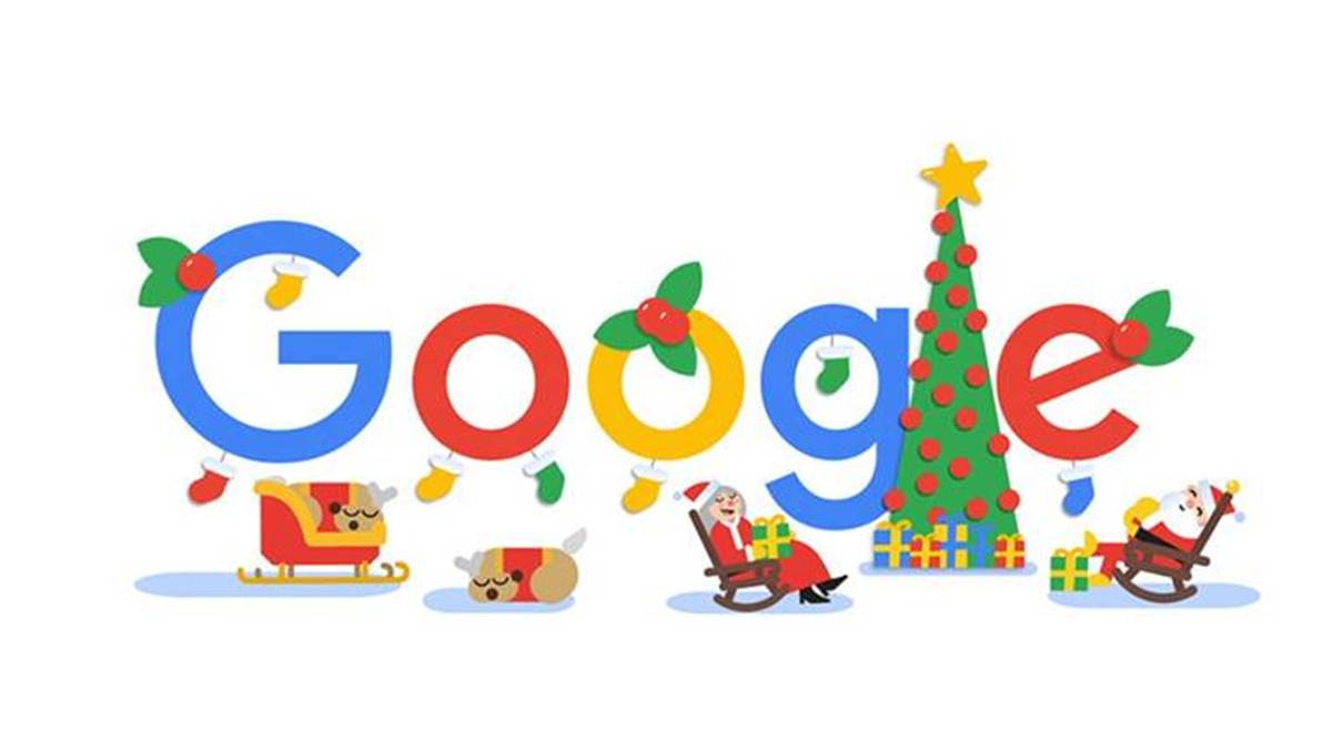 Happy Holidays Merry Christmas 18 Wishes Google Wishes The World Merry Christmas With An Animated Doodle