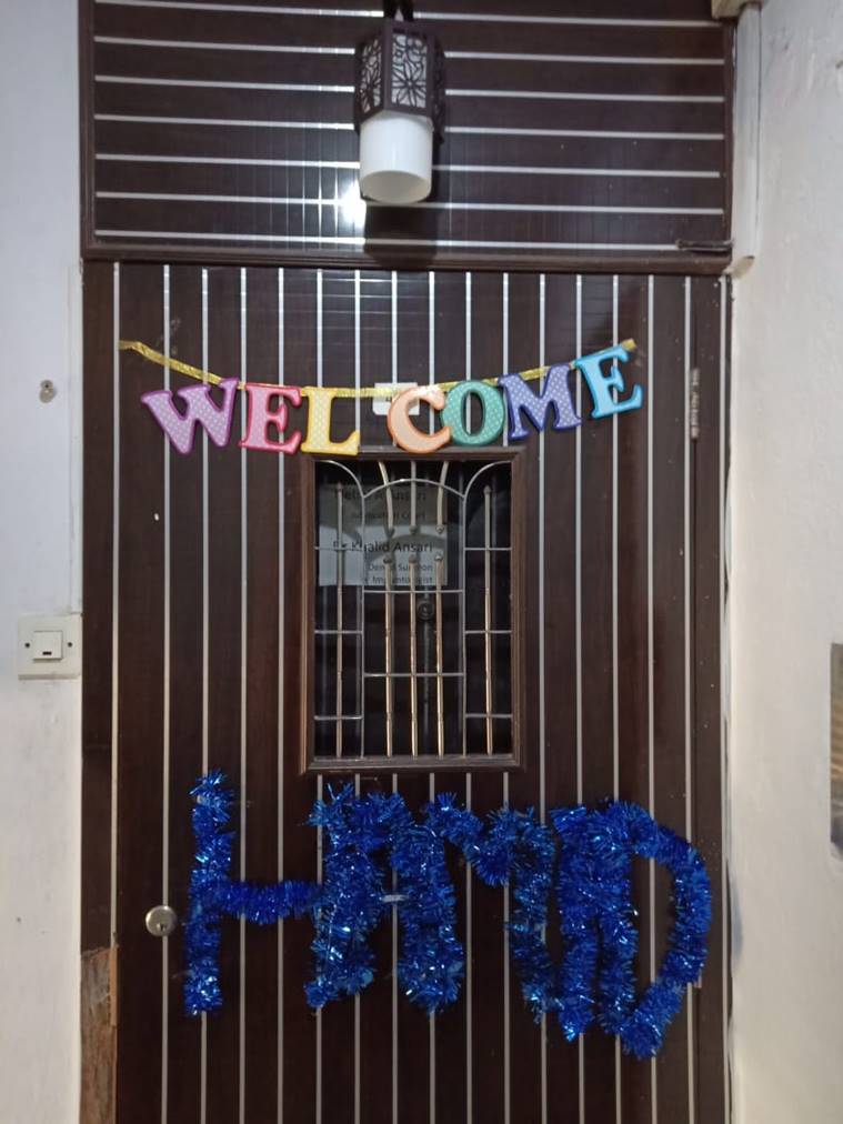 reached his house in Mumbai on Thursday.