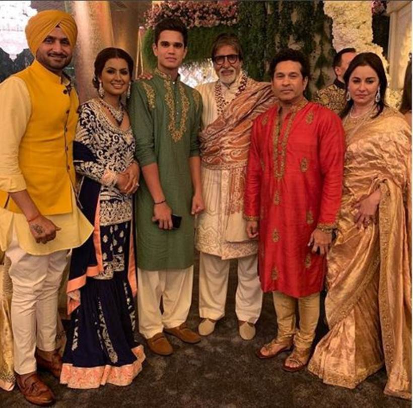 Harbhajan Singh, tendulkar, amitabh bachchan