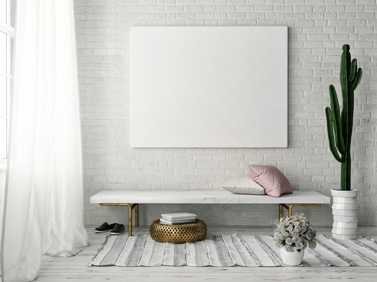 interior decor 2019, interior decor trends of 2019, interior decor trends pinterest, Mustard yellow walls , Fireplaces, Geometric walls, vintage style wallpaper, tin decor, cactus plant, living room, walled garden, vertical gardens, Bold wallpaper, tropical leaves, quirky designs, bright prints, Natural swimming pool, indian express, indian express news