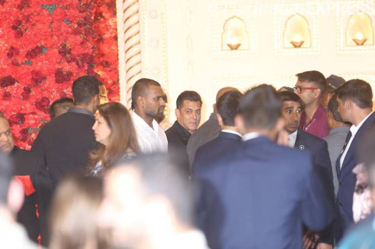 Salman khan at Isha Ambani wedding