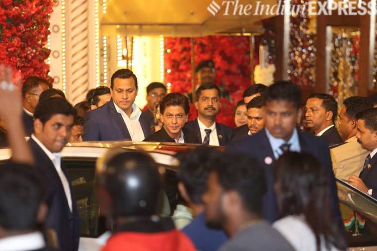 Shah Rukh Khan at Isha Ambani wedding