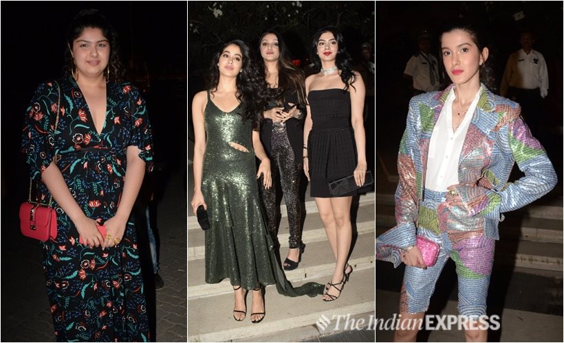 anil kapoor birthday janhvi khushi anshula shanaya