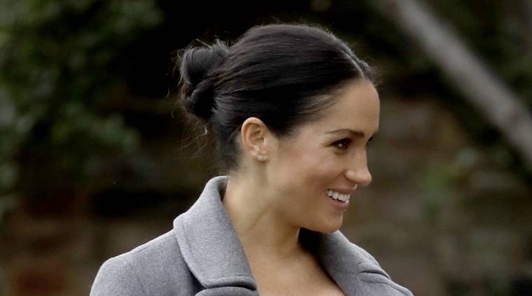 meghan markle, Brock Collection, Brinsworth House, London, Soia and Kyo, british fashion awards 2018, the royals, givenchy claire waight keller, meghan markle givenchy, prince harry, meghan markle recent photos, meghan markle latest photos, meghan markle fashion, meghan markle pregnancy, meghan markle maternity style, celeb fashion, indian express, indian express news