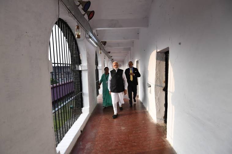 narendra modi, modi, modi in andaman, andaman and nicobar islands, netaji subhas chandra bose, 150-feet-flag, modi in port blair, andaman and nicobar islands renamed, pm modi to visit andaman and nicobar, netaji subhash chandra bose, indian express