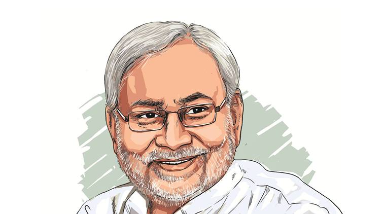 Nitish kumar, NDA Sankalp Rally, Gandhi Maidan rally, BJP, BIhar elections, indian express
