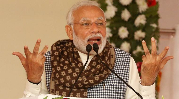 PM Modi, Narendra Modi, PM MOdi interview, surjewala on PM Modi interview, congress on pm modi interview, demonetisation, black money, ram temple, surgical strike, indian express