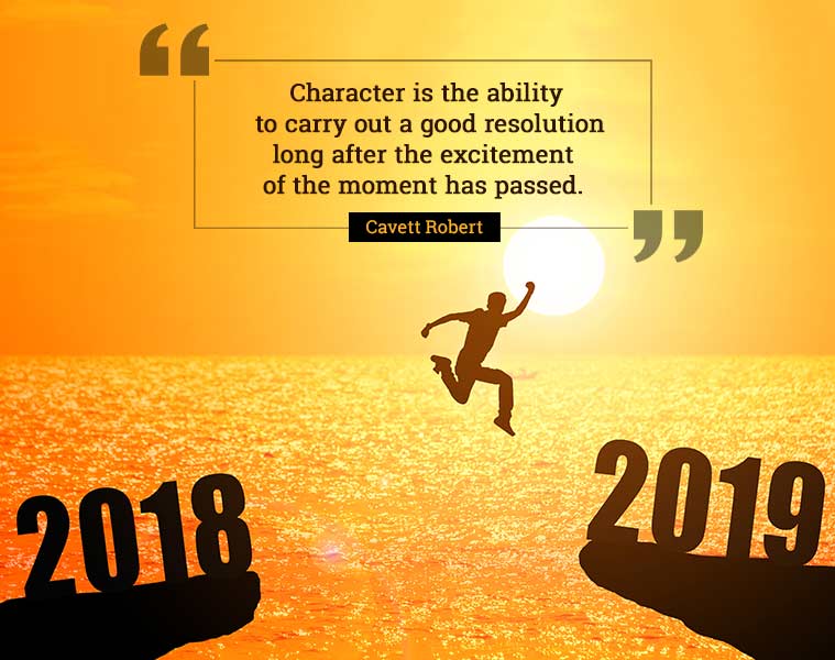 Happy New Year 2019 Resolution Quotes & Ideas: 10 New Year's resolution