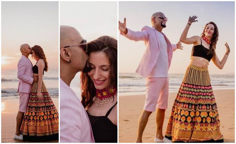 Raghu Ram, Natalie Di Luccio wedding inside photos