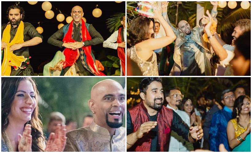 Raghu Ram, Natalie Di Luccio wedding inside photos