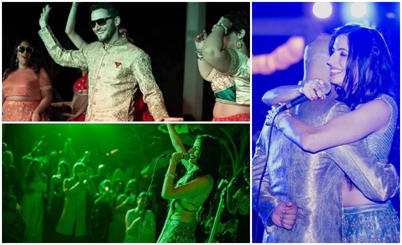 Raghu Ram, Natalie Di Luccio wedding inside photos