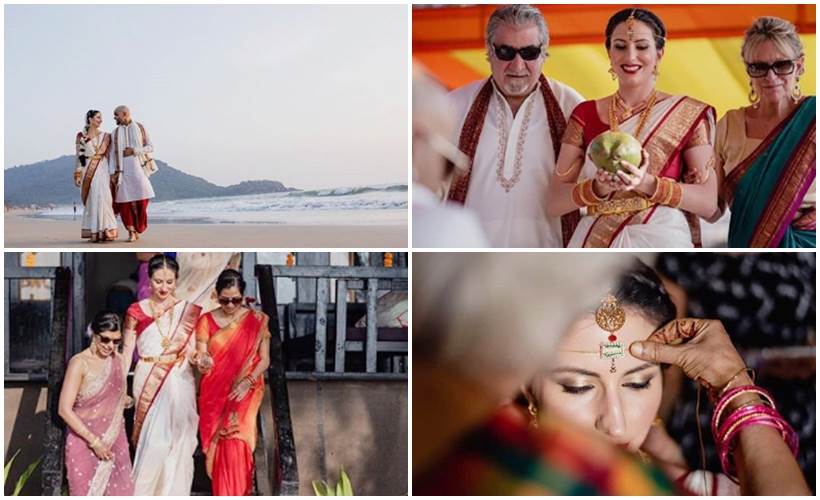 Raghu Ram, Natalie Di Luccio wedding inside photos