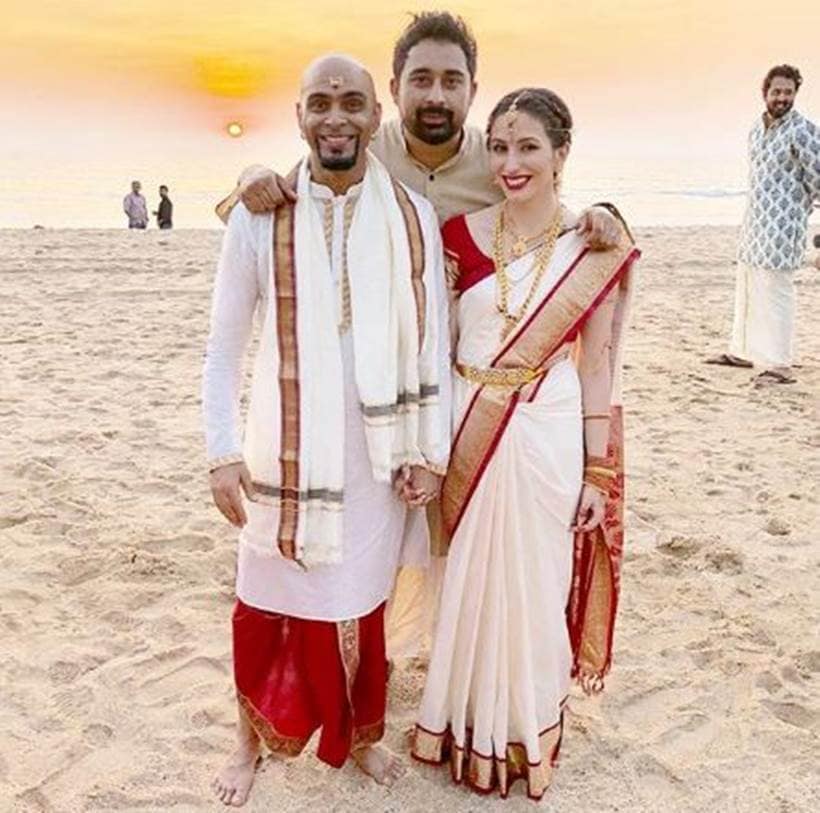Raghu Ram, Natalie Di Luccio wedding inside photos
