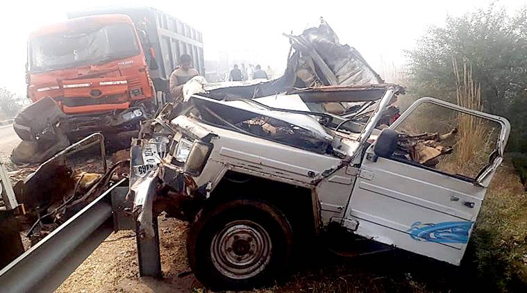 Eight killed in 50-vehicle pile-up on Rohtak-Rewari highway
